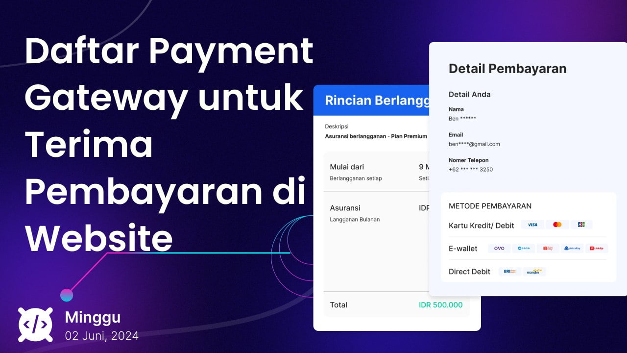 Thumbnail Daftar Payment Gateway Untuk Pembayarn di Website
