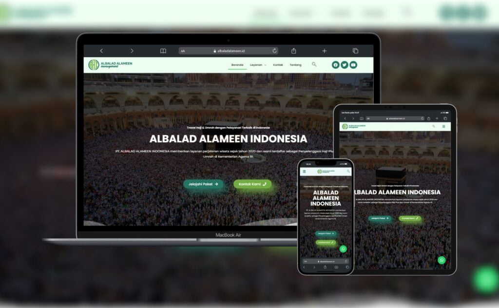 Mockup Portfolio Albalad Alameen